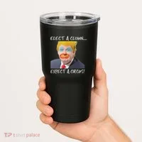 Elect A Clown Expect A Circus Tumbler thumb 2