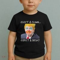 Elect A Clown Expect A Circus Toddler T-Shirt thumb 2