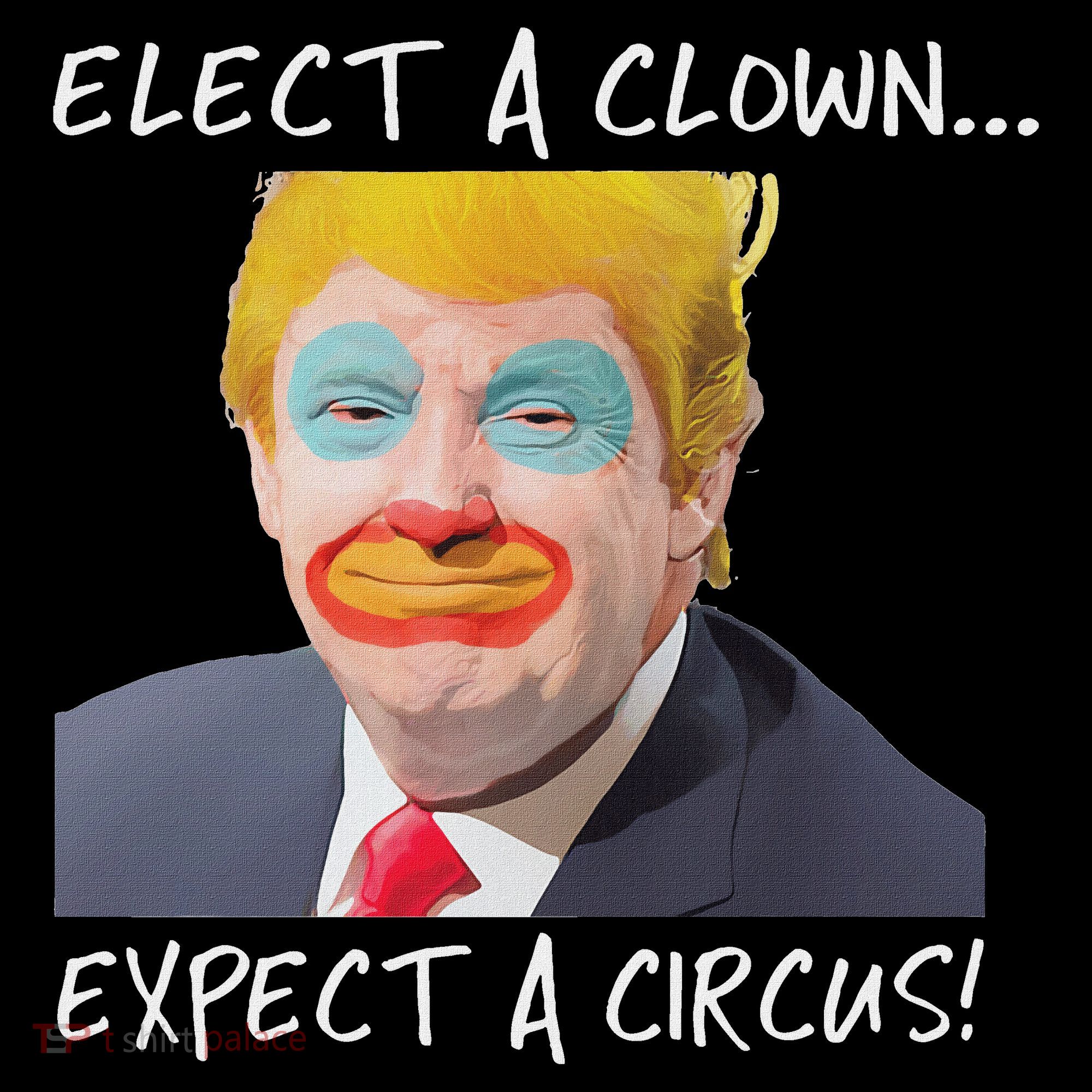 Elect A Clown Expect A Circus Kids Sweatshirt