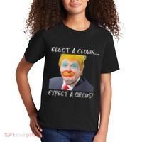 Elect A Clown Expect A Circus Kids T-Shirt thumb 2