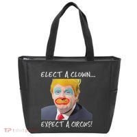 Elect A Clown Expect A Circus Tote Bag thumb 0
