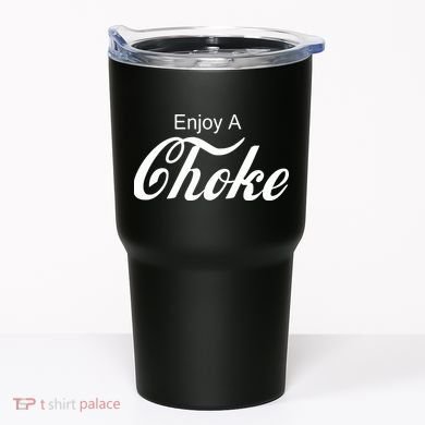 Enjoy A Choke Funny Jiu Jitsu MMA Tumbler