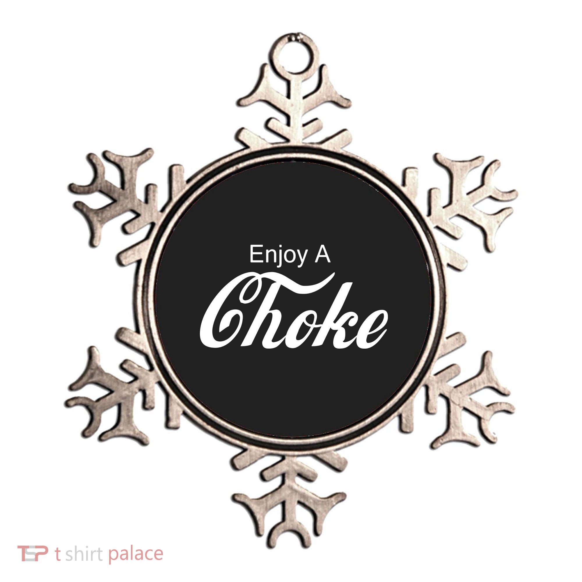 Enjoy A Choke Funny Jiu Jitsu MMA Ornament