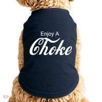 Enjoy A Choke Funny Jiu Jitsu MMA Doggie Tank thumb 0