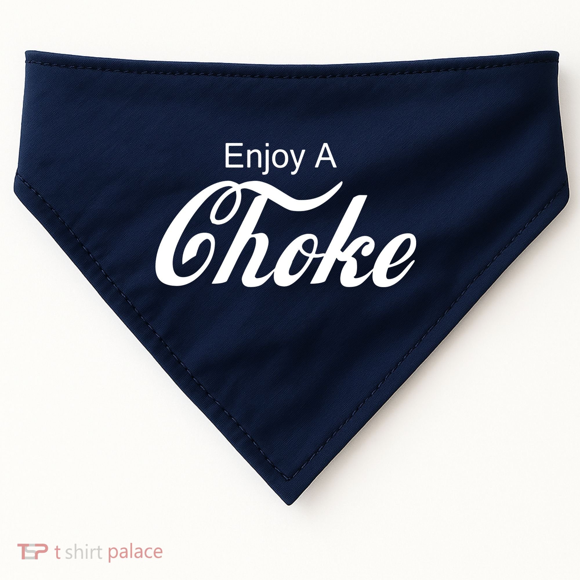 Enjoy A Choke Funny Jiu Jitsu MMA USA-Made Doggie Bandana