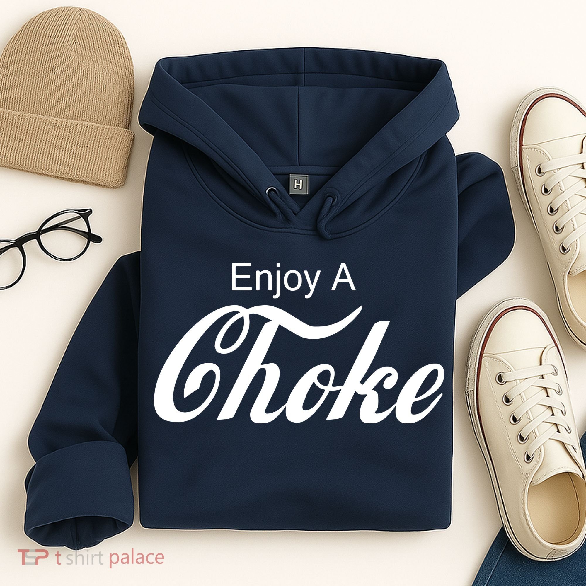 Enjoy A Choke Funny Jiu Jitsu MMA Hoodie
