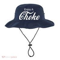 Enjoy A Choke Funny Jiu Jitsu MMA Bucket Hat thumb 0