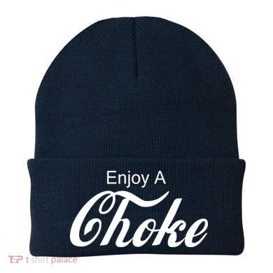 Enjoy A Choke Funny Jiu Jitsu MMA Beanie