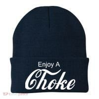Enjoy A Choke Funny Jiu Jitsu MMA Beanie thumb 0