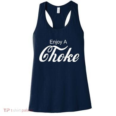 Enjoy A Choke Funny Jiu Jitsu MMA Women's Tank Top