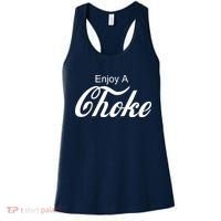 Enjoy A Choke Funny Jiu Jitsu MMA Women's Tank Top thumb 0