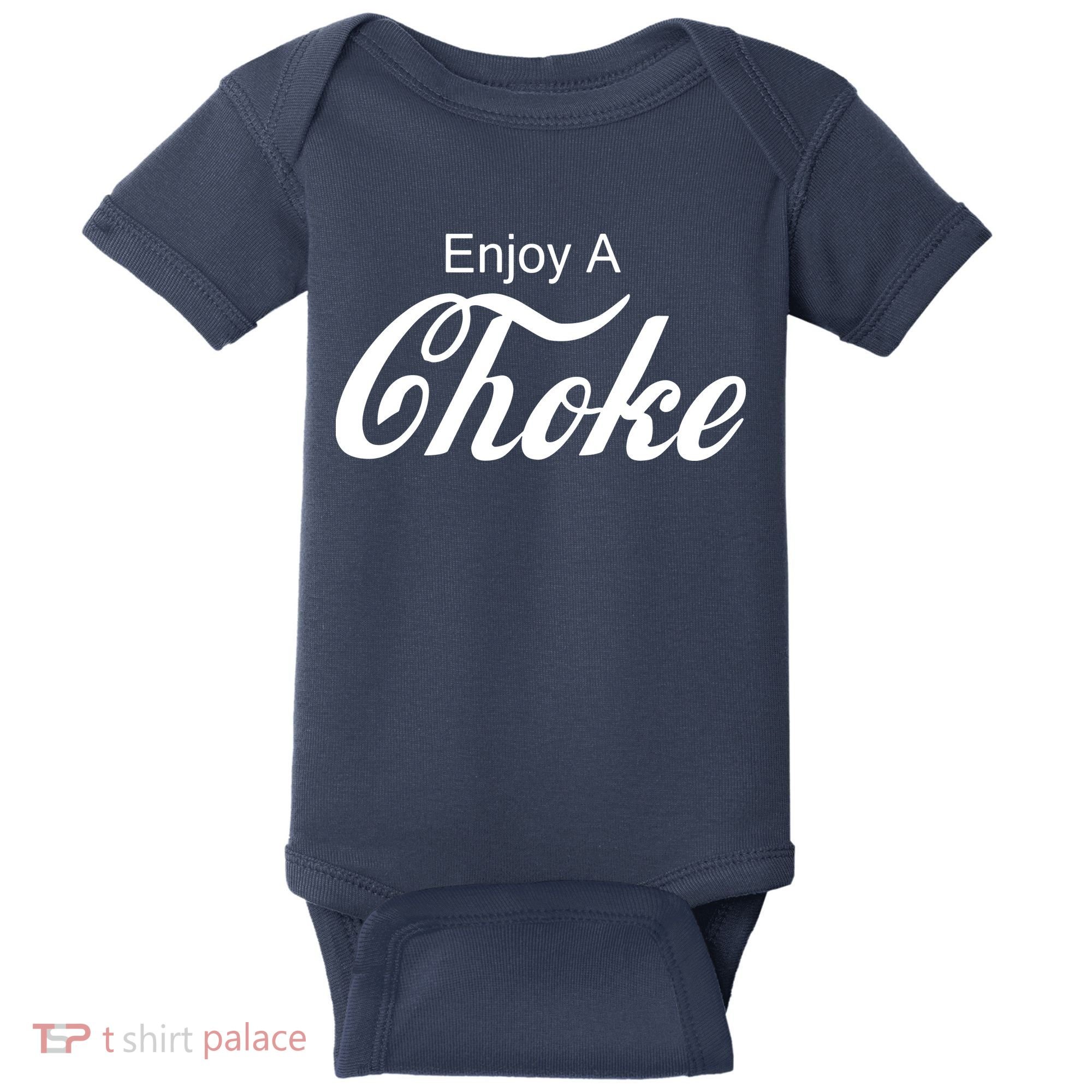 Enjoy A Choke Funny Jiu Jitsu MMA Baby Bodysuit
