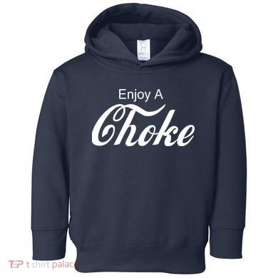 Enjoy A Choke Funny Jiu Jitsu MMA Toddler Hoodie
