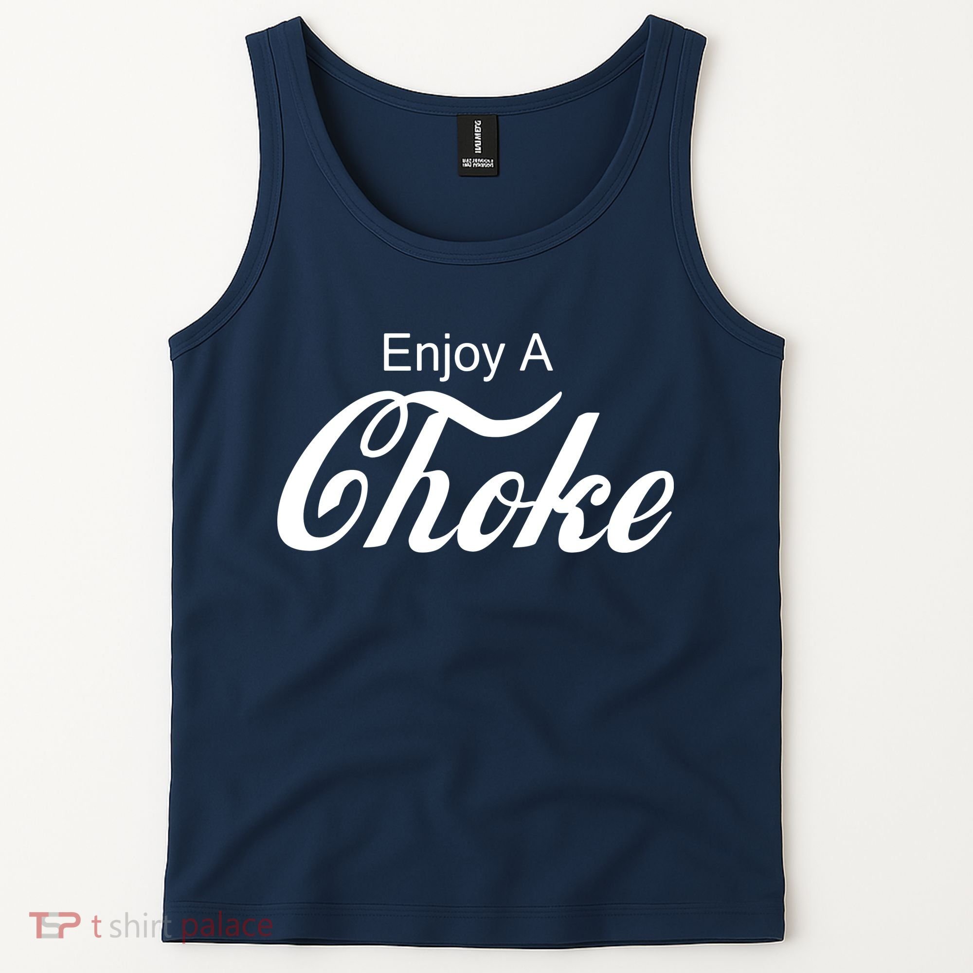 Enjoy A Choke Funny Jiu Jitsu MMA Tank Top