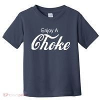 Enjoy A Choke Funny Jiu Jitsu MMA Toddler T-Shirt thumb 0