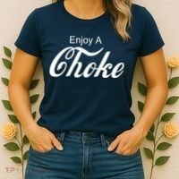 Enjoy A Choke Funny Jiu Jitsu MMA Women's T-Shirt thumb 2