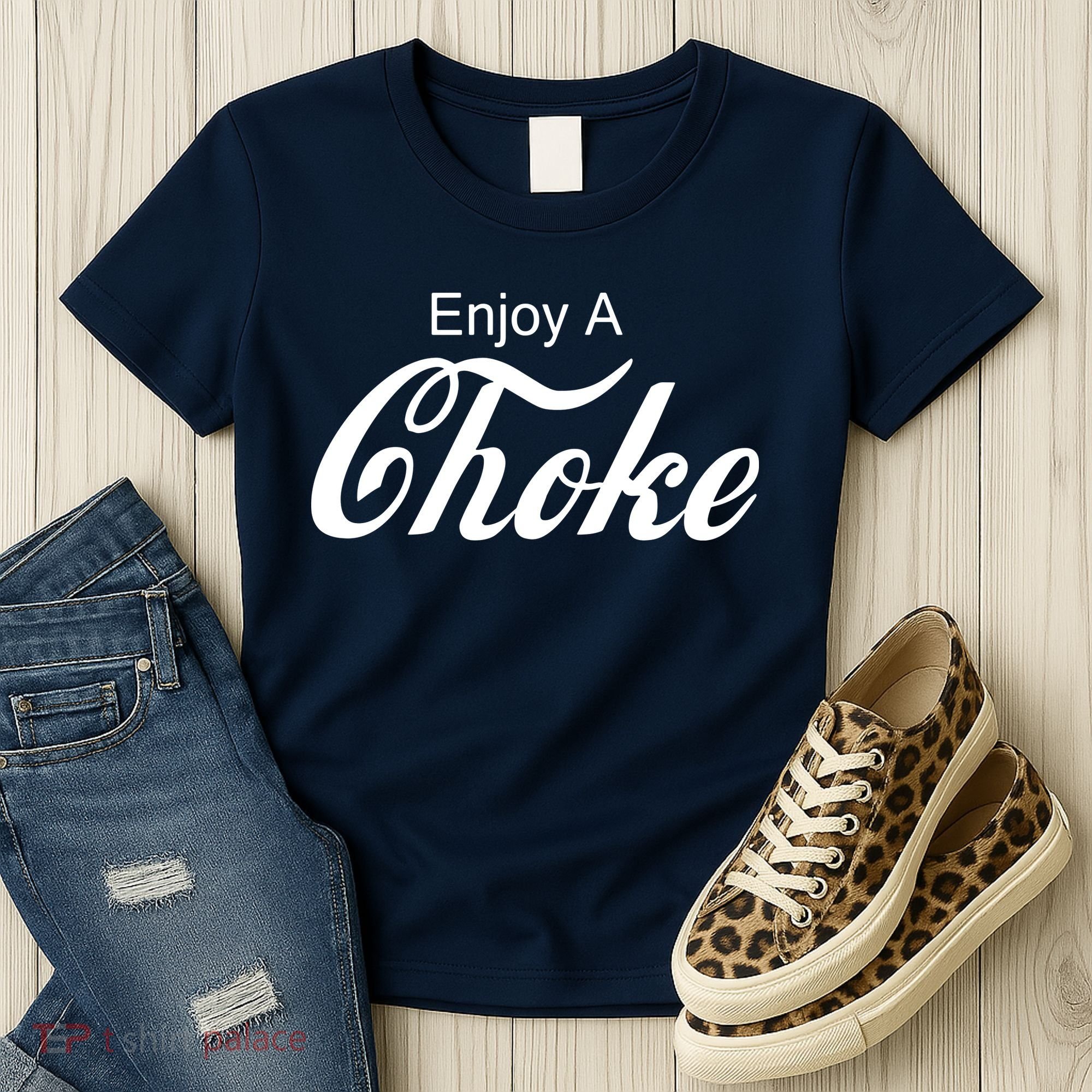 Enjoy A Choke Funny Jiu Jitsu MMA Women's T-Shirt