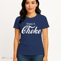 Enjoy A Choke Funny Jiu Jitsu MMA Women's T-Shirt thumb 4