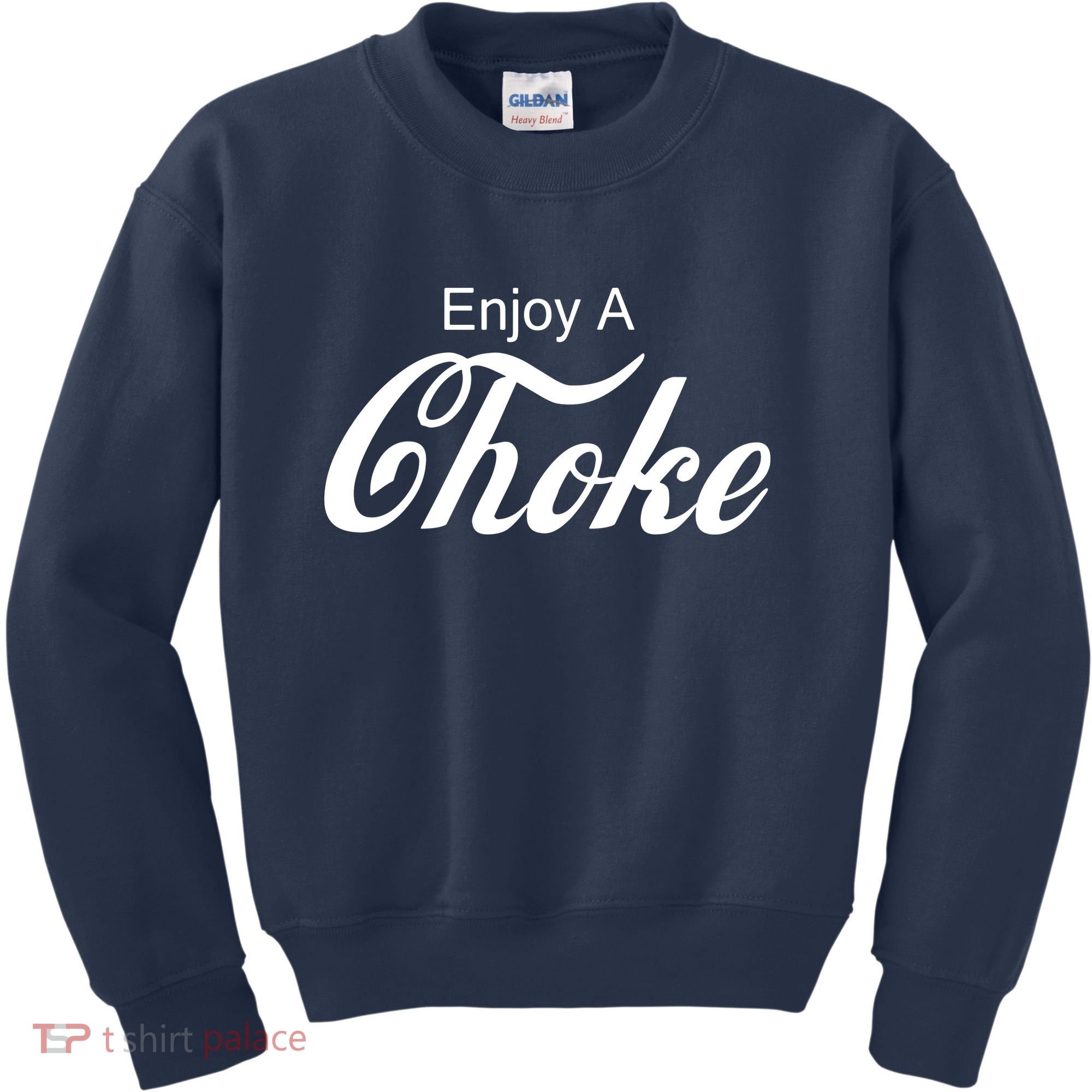 Enjoy A Choke Funny Jiu Jitsu MMA Kids Sweatshirt