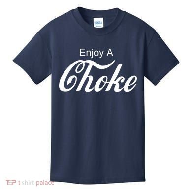 Enjoy A Choke Funny Jiu Jitsu MMA Kids T-Shirt