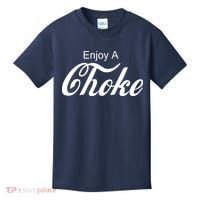 Enjoy A Choke Funny Jiu Jitsu MMA Kids T-Shirt thumb 0