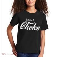 Enjoy A Choke Funny Jiu Jitsu MMA Kids T-Shirt thumb 2