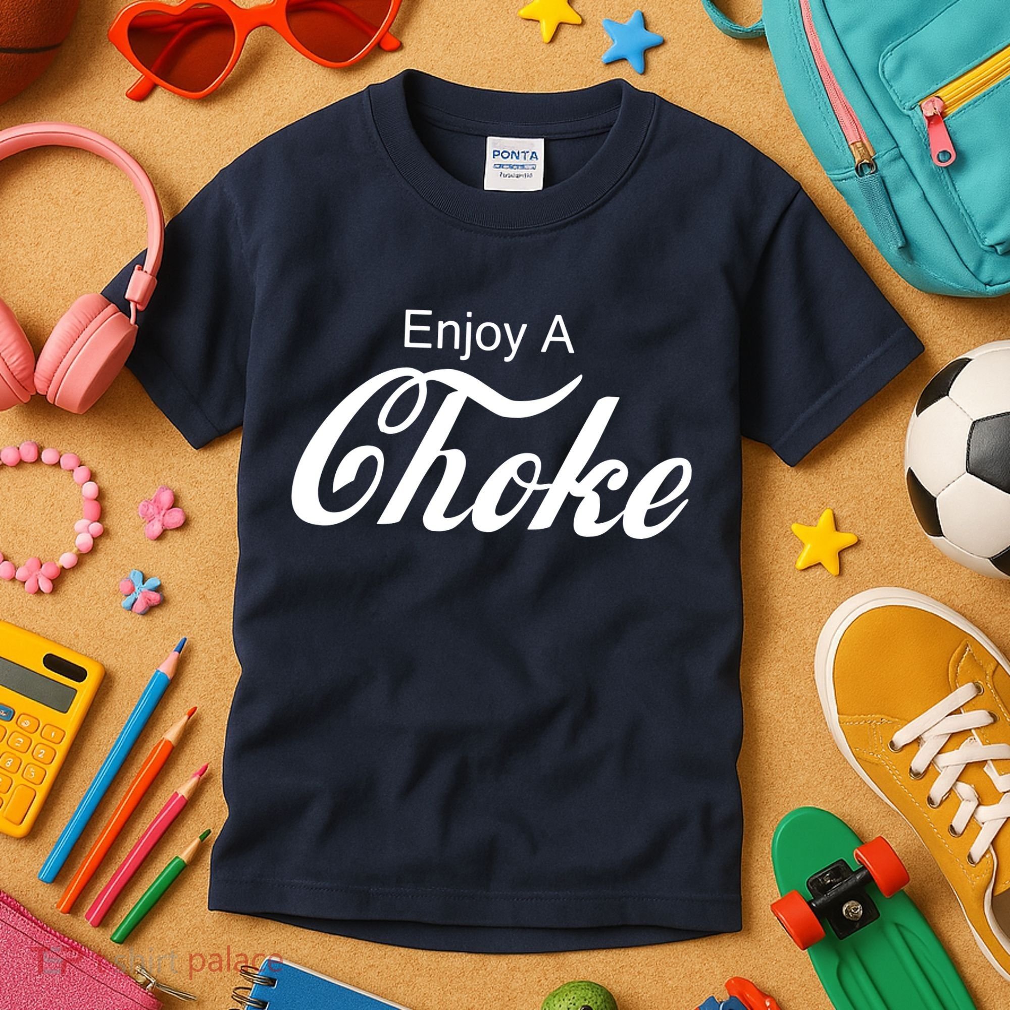 Enjoy A Choke Funny Jiu Jitsu MMA Kids T-Shirt