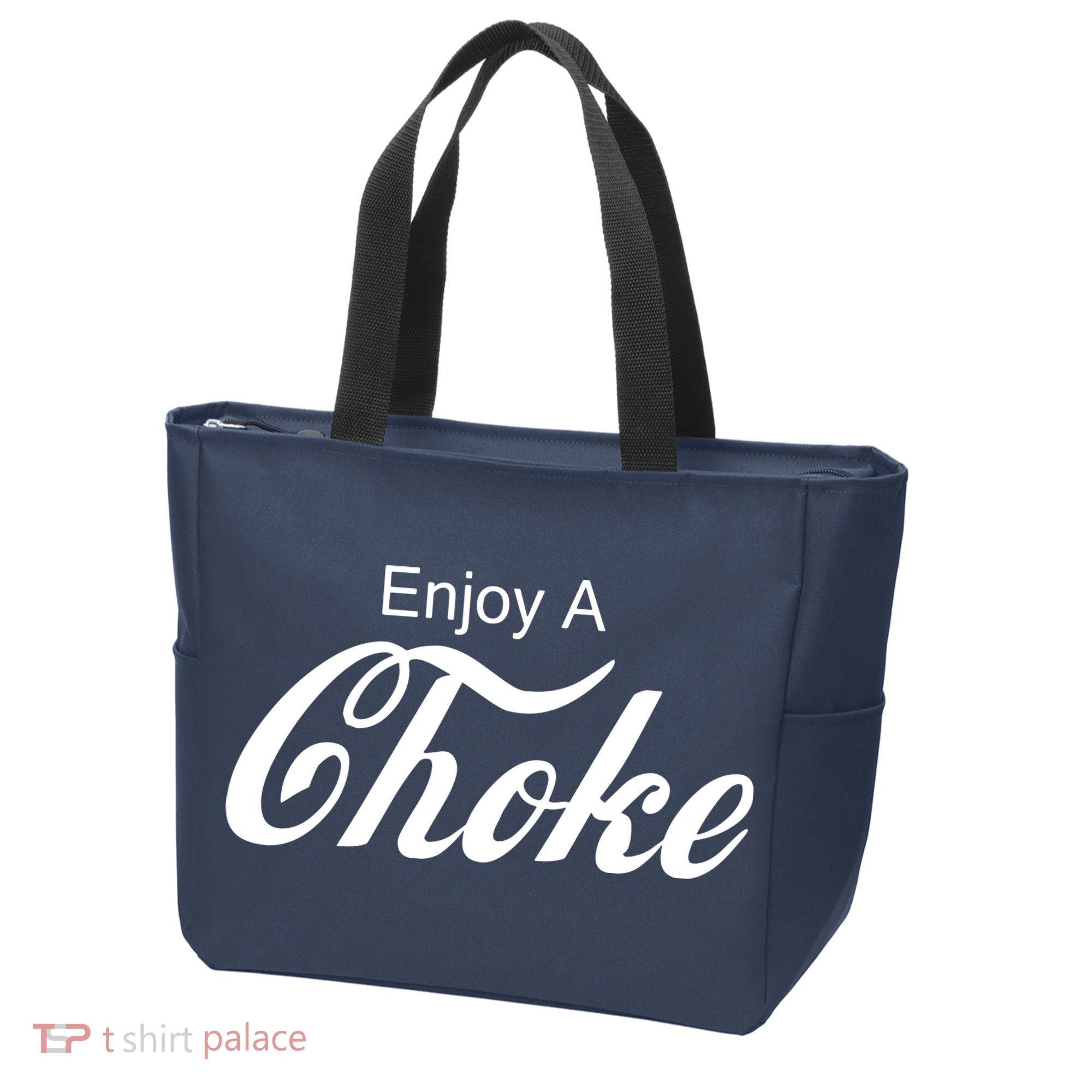 Enjoy A Choke Funny Jiu Jitsu MMA Tote Bag