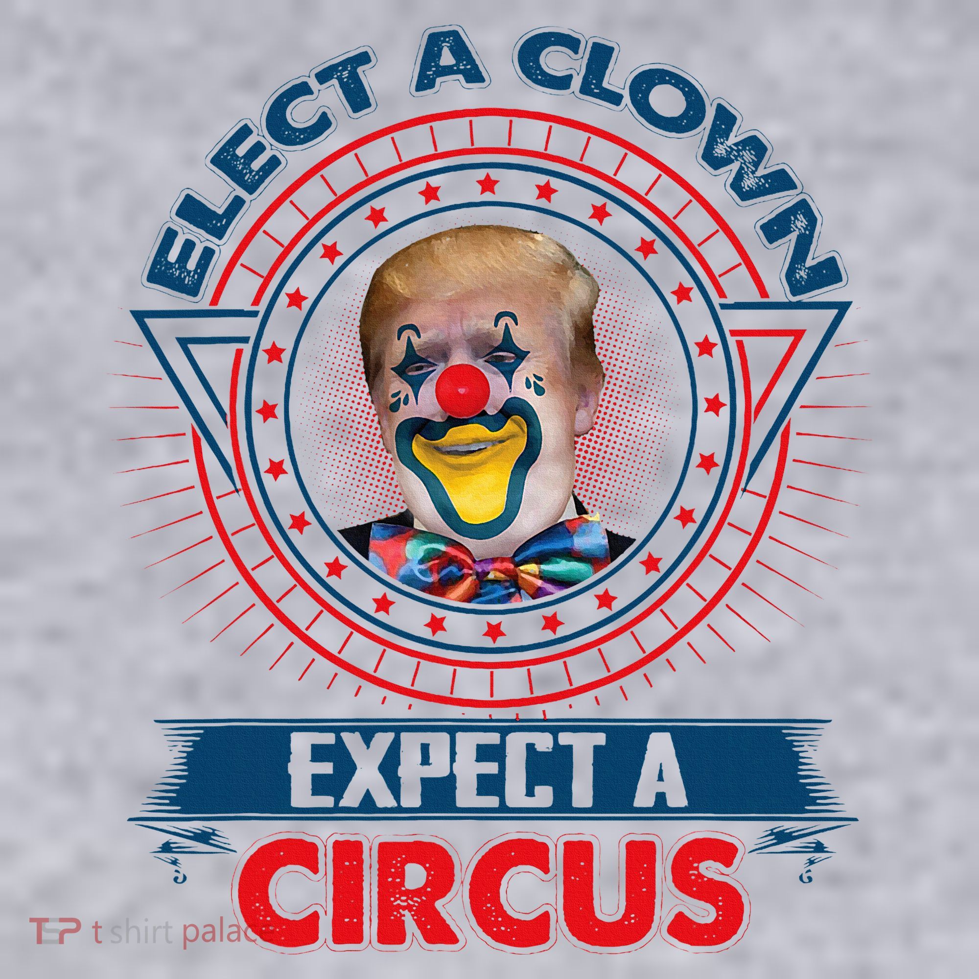 Elect A Clown Expect A Circus Funny Antitrump Women's Sweatshirt