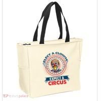 Elect A Clown Expect A Circus Funny Antitrump Tote Bag thumb 2