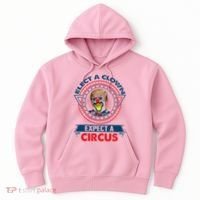 Elect A Clown Expect A Circus Funny Antitrump Hoodie thumb 0
