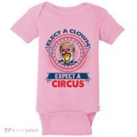 Elect A Clown Expect A Circus Funny Antitrump Baby Bodysuit thumb 0