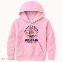Elect A Clown Expect A Circus Funny Antitrump Kids Hoodie thumb 0