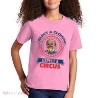 Elect A Clown Expect A Circus Funny Antitrump Kids T-Shirt thumb 2