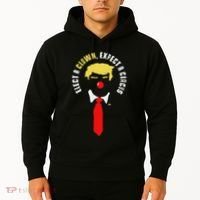 Elect A Clown Expect A Circus Funny Anti Trump Graphic Hoodie thumb 2