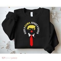 Elect A Clown Expect A Circus Funny Anti Trump Graphic Sweatshirt thumb 2