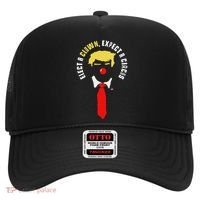 Elect A Clown Expect A Circus Funny Anti Trump Graphic Hat thumb 0