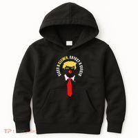 Elect A Clown Expect A Circus Funny Anti Trump Graphic Kids Hoodie thumb 0
