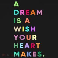 Enjoy A Dream Is A Wish Your Heart Makes Cool Quotes Graphic Gift Women's Hoodie thumb 2