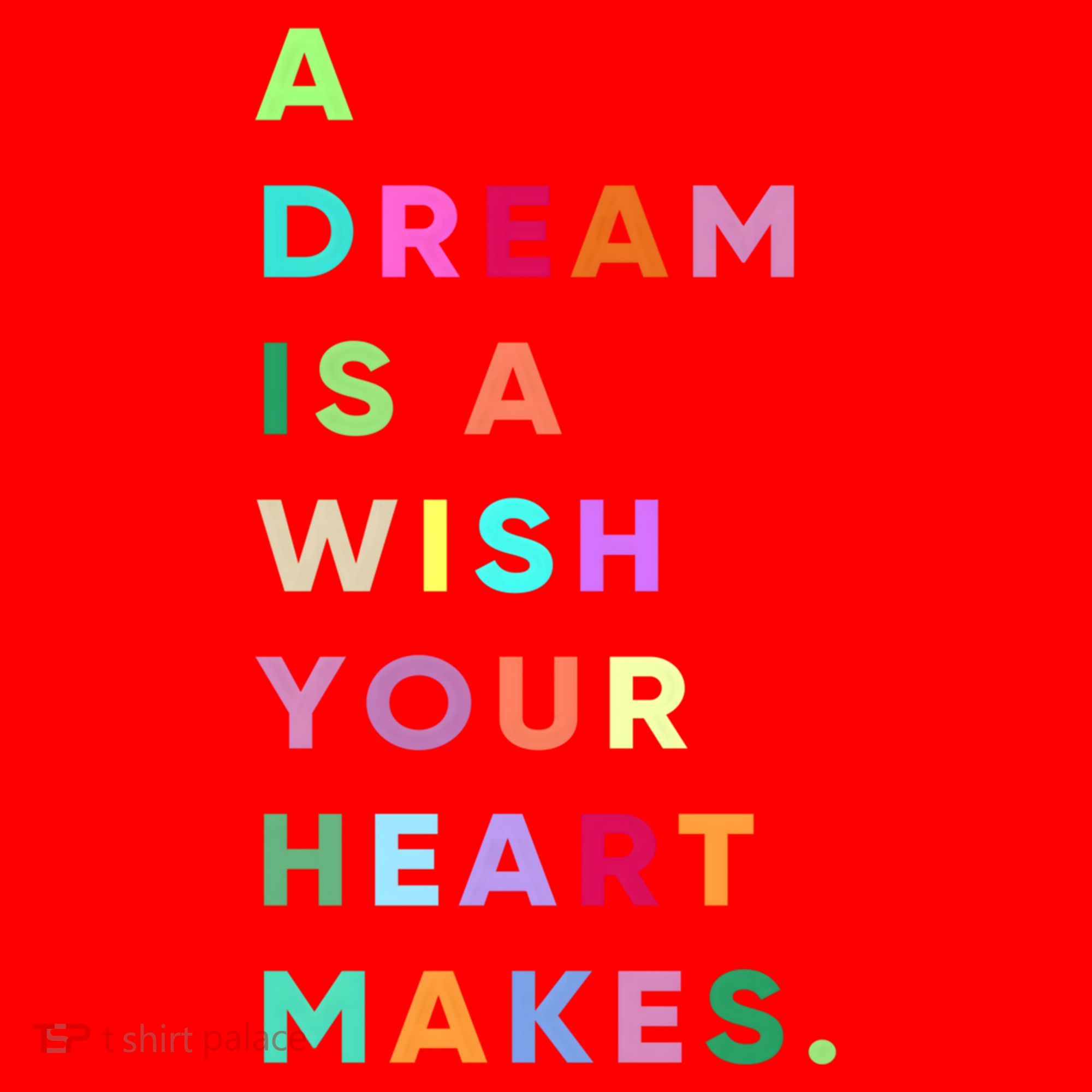 Enjoy A Dream Is A Wish Your Heart Makes Cool Quotes Graphic Gift Santa Hat