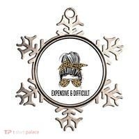 Expensive And Difficult Funny Bougie Bougee Messy Bun Cool Gift Ornament thumb 0