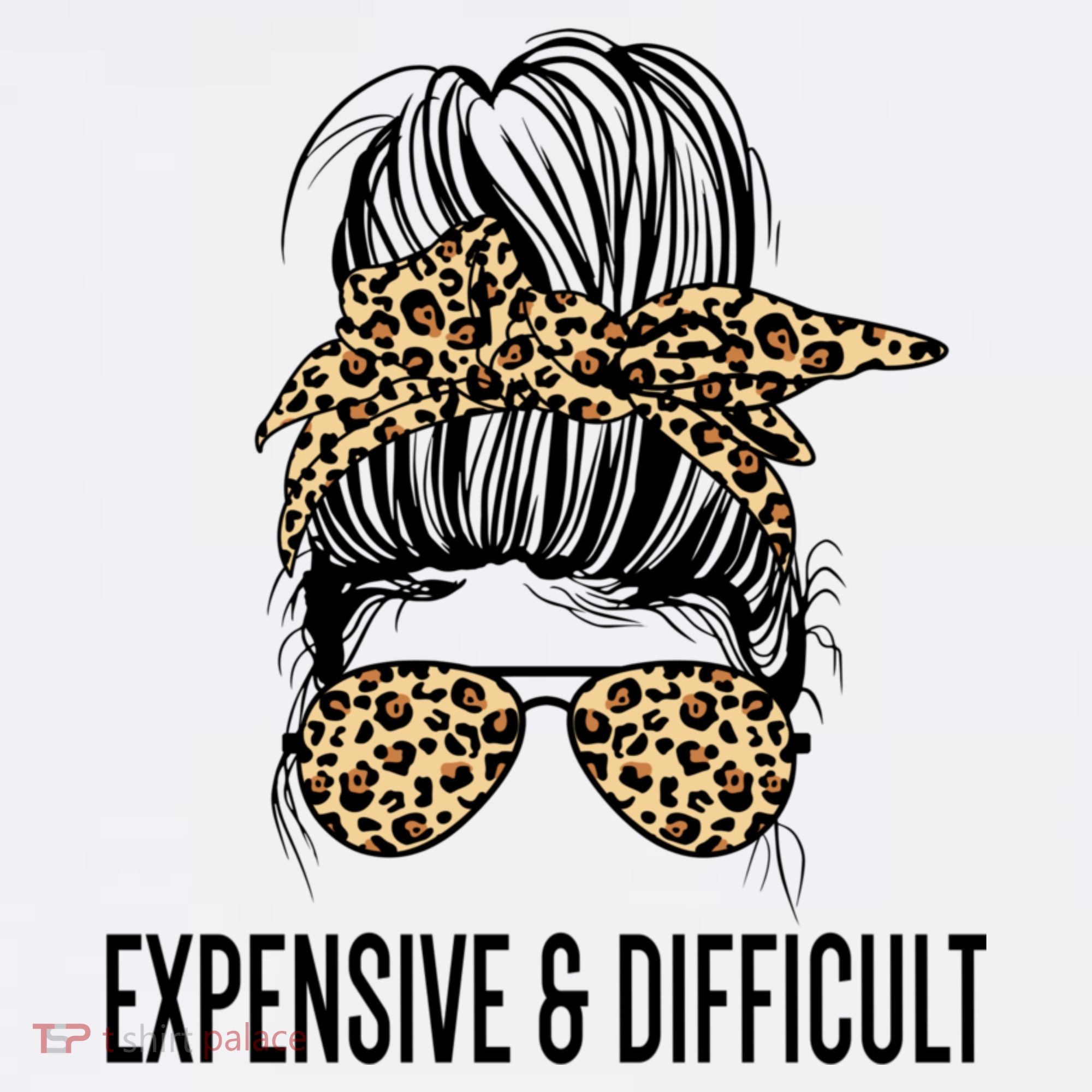 Expensive And Difficult Funny Bougie Bougee Messy Bun Cool Gift Hat