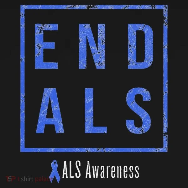 End Als, Distressed Als Awareness Doggie Tank
