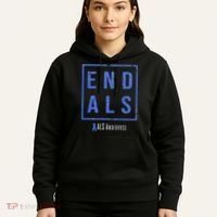 End Als, Distressed Als Awareness Hoodie thumb 5