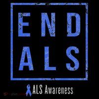 End Als, Distressed Als Awareness Toddler Hoodie thumb 2