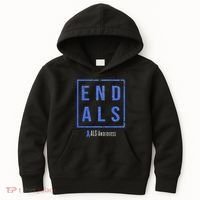 End Als, Distressed Als Awareness Kids Hoodie thumb 0