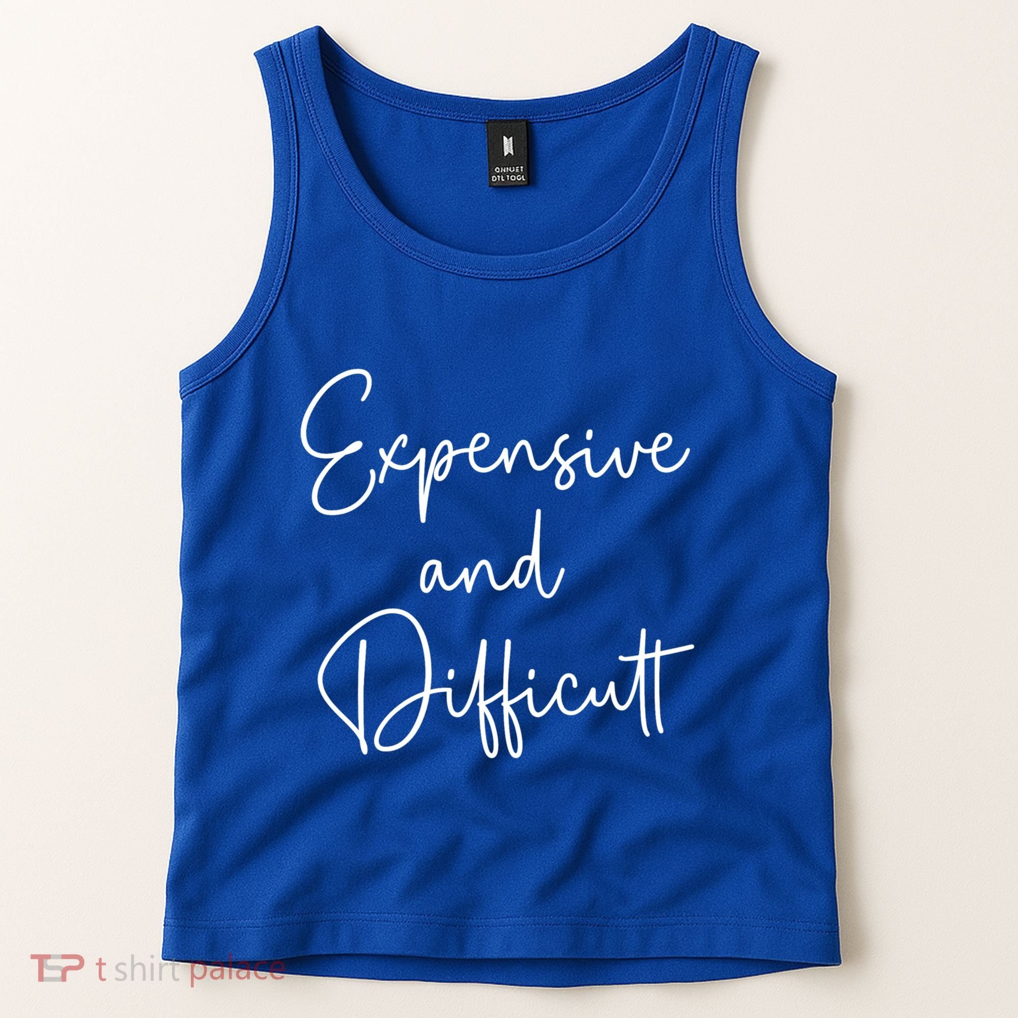 Expensive And Difficult Funny Bougie Bougee Gift Tank Top