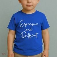 Expensive And Difficult Funny Bougie Bougee Gift Toddler T-Shirt thumb 2