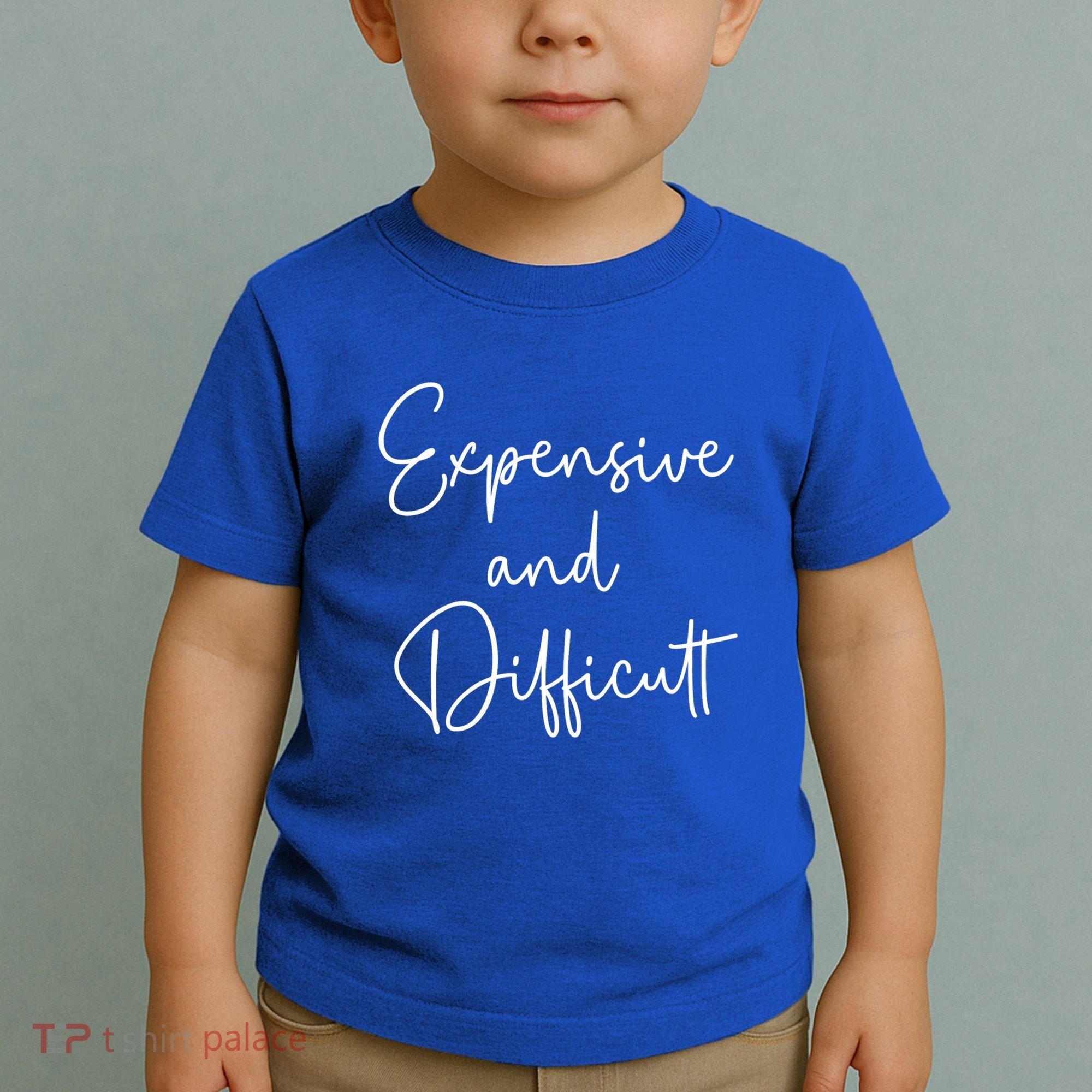 Expensive And Difficult Funny Bougie Bougee Gift Toddler T-Shirt