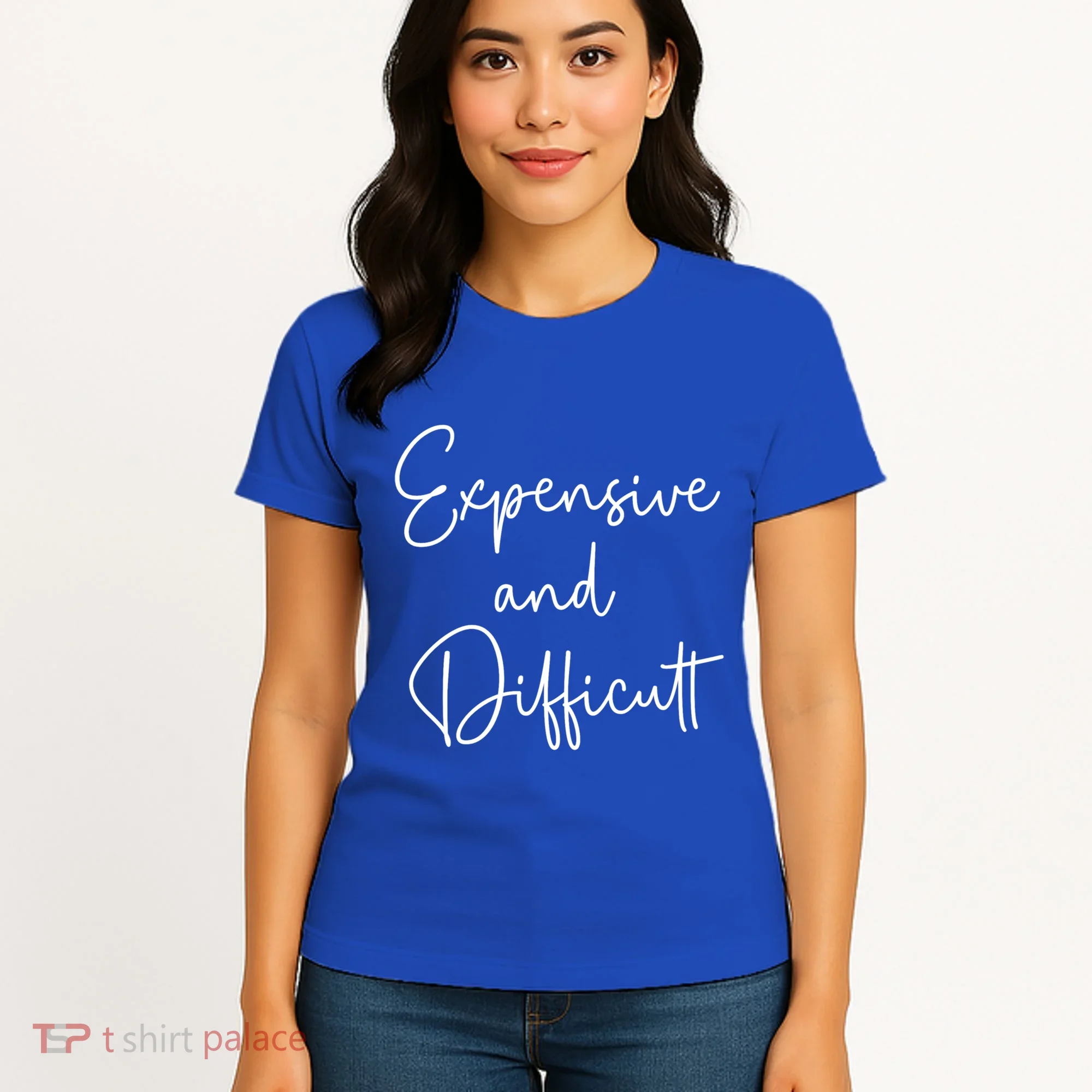 Expensive And Difficult Funny Bougie Bougee Gift Women's T-Shirt